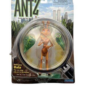 Vintage 1998 Dreamworks Antz Playmates Action Figure Princess Bala New Unopened